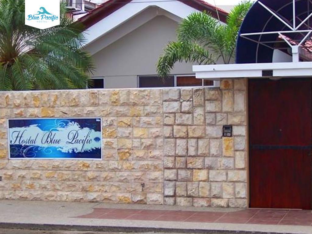 Hostal Blue Pacific Manta Exterior foto