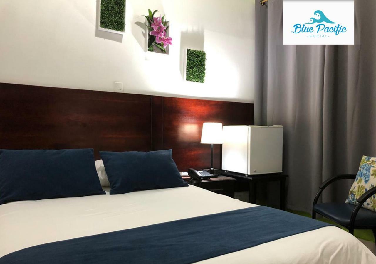 Hostal Blue Pacific Manta Exterior foto