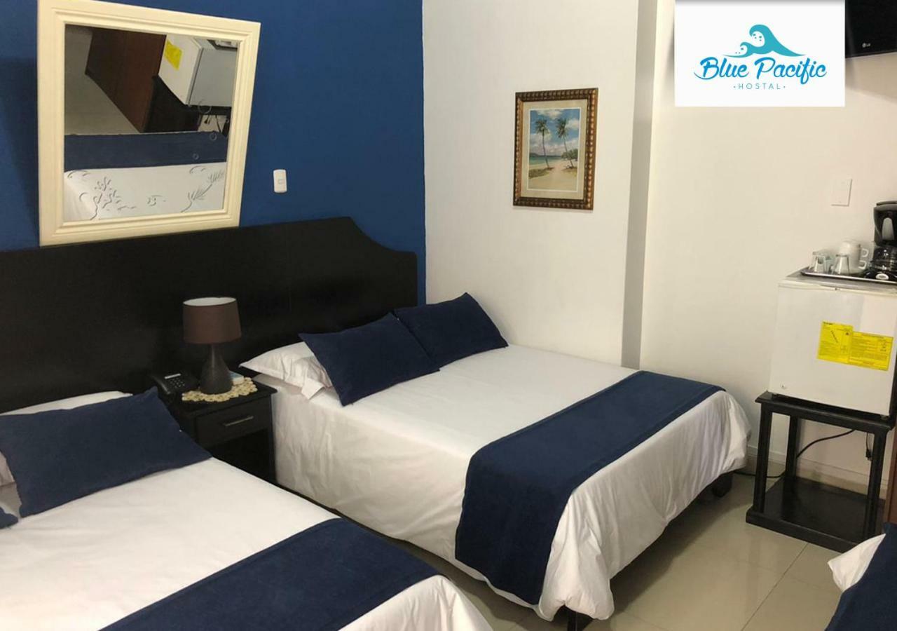 Hostal Blue Pacific Manta Exterior foto