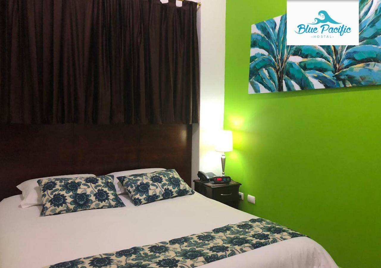 Hostal Blue Pacific Manta Exterior foto